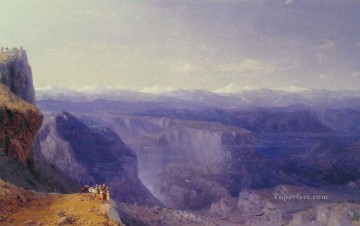 イワン・アイヴァゾフスキー コーカサスの山 Oil Paintings